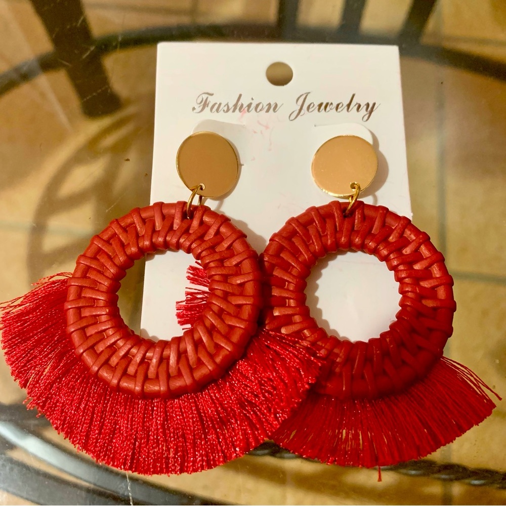 Red Earrings
